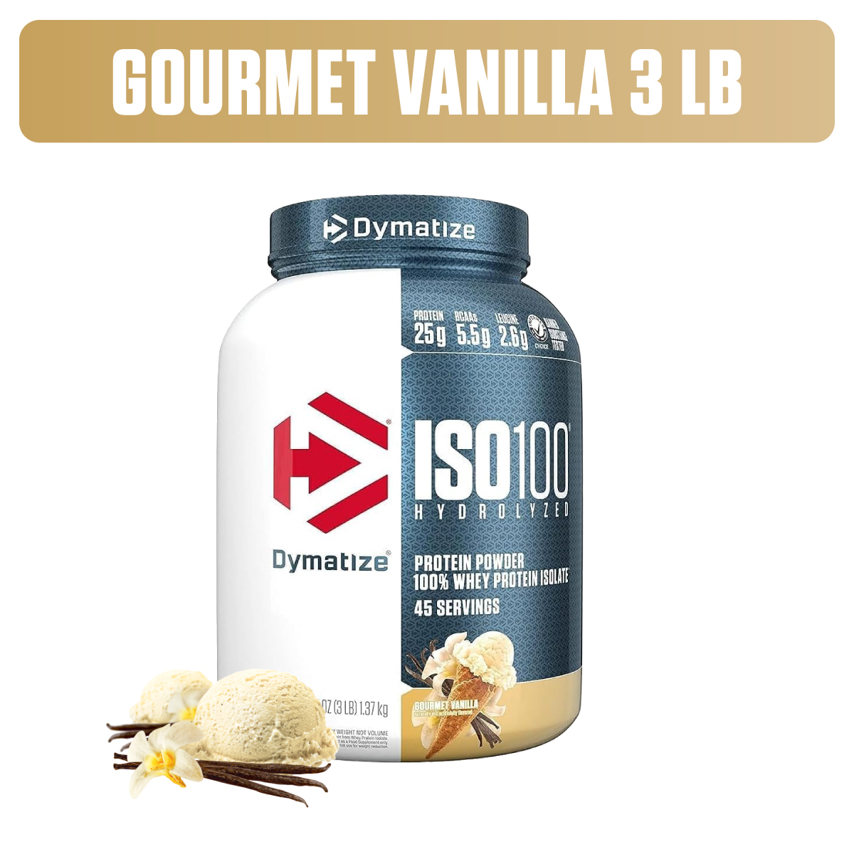DYMATIZE ISO 100 3LBs