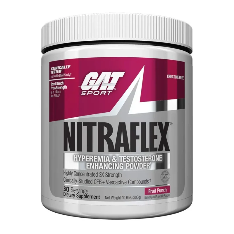 NITRAFLEX 30 Servings – GAT Pre-Workout