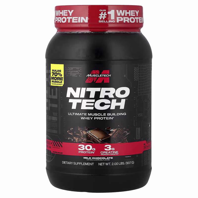 Nitro Tech Whey Protein - 2Lbs