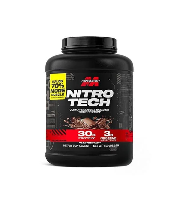 Nitro Tech 4lbs – MuscleTech Whey Protein