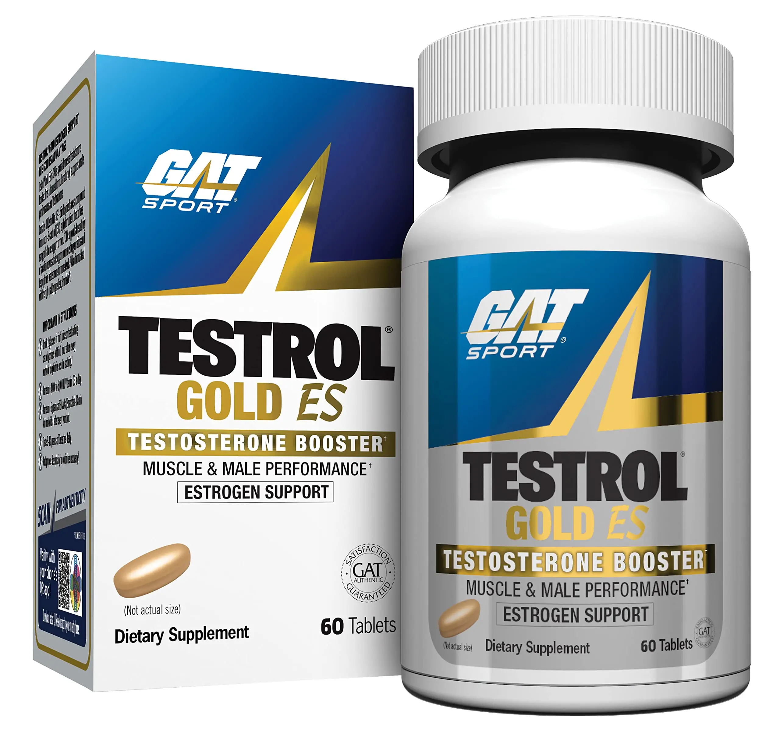 Testrol Gold ES 60 Tabs – GAT Testosterone Booster