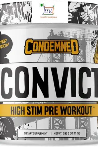 Condemned Convict High Stim Pre-Workout | Limited Edition | 285g